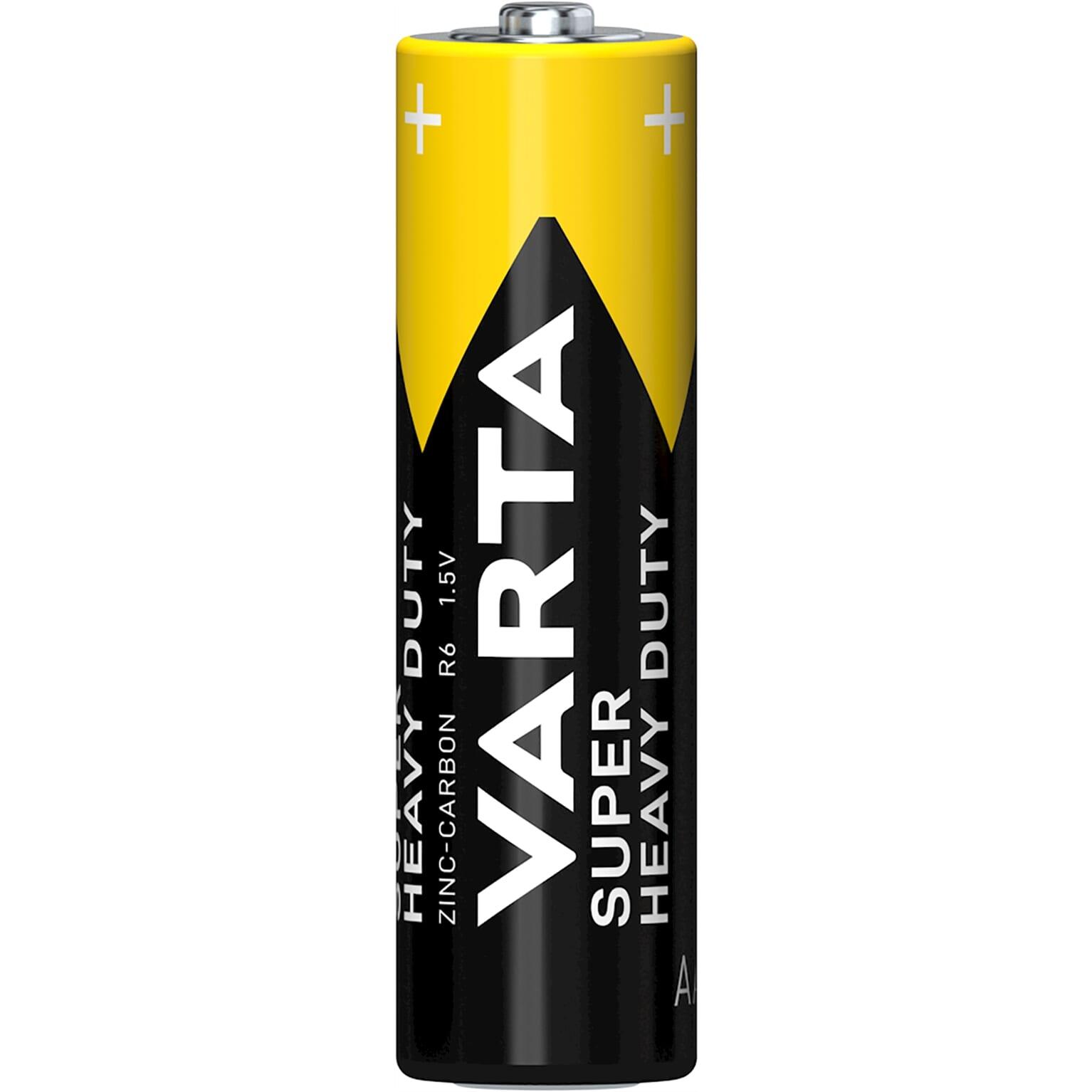 Varta Superlife AA batterijen. Zink-Carbon. per 60. (werkplaatsverpakking) 2/2