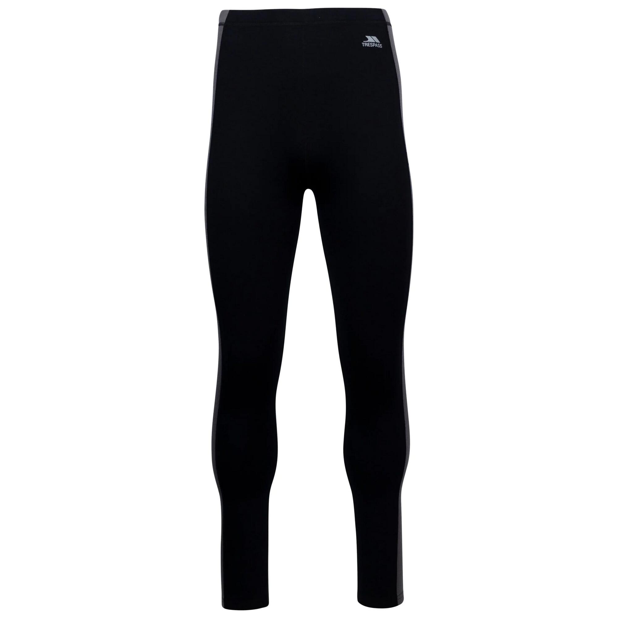 TRESPASS Unisex Adult Joss Base Layer Bottoms (Black)