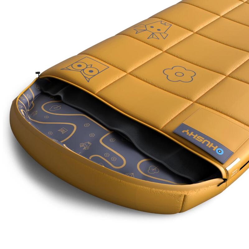 Sac de couchage Gizmo Kids 2024 -5°C Moutarde 170 x 70 cm - Jaune 3/4