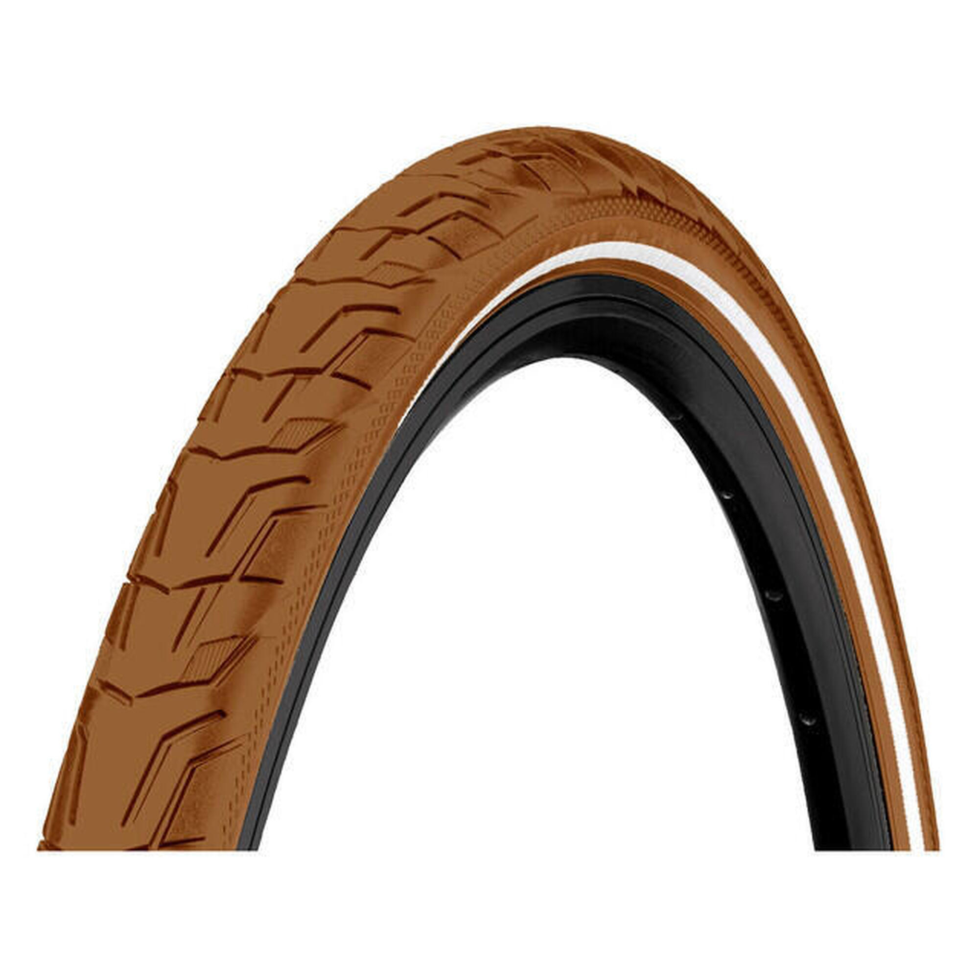 Continental Buitenband ride city breaker 28x1.75 (47-622) bruin reflex