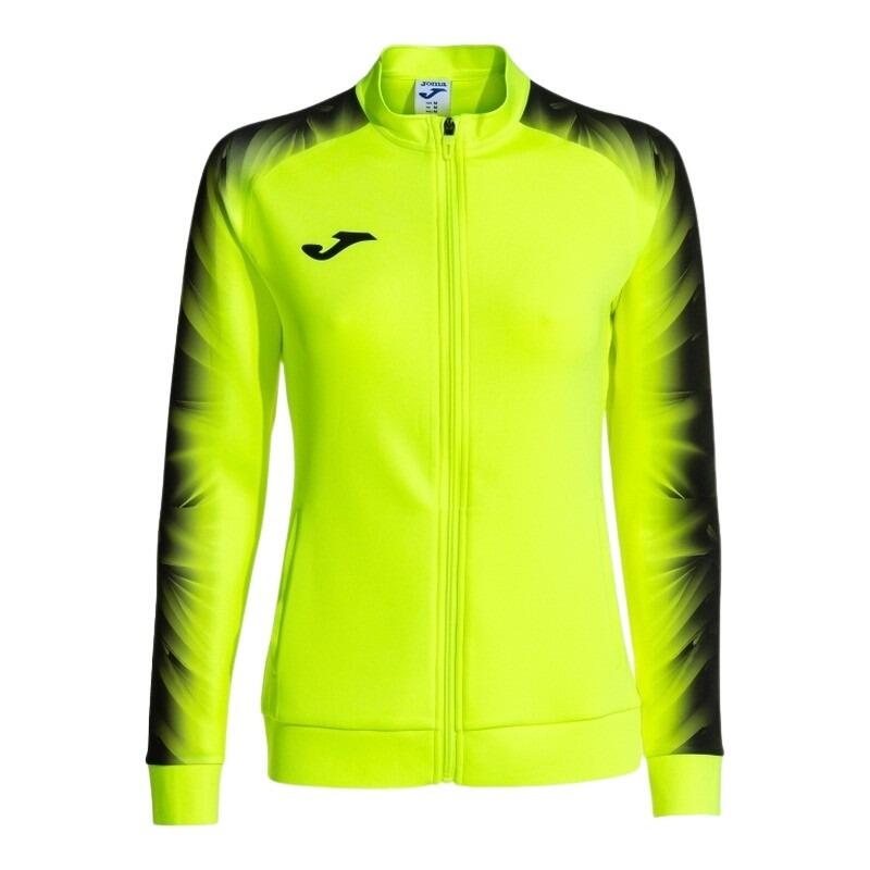 Joma - Veste Running Femme Joma Elite Xi Jaune Fluo - Gilet Manches Longues - Jaune|noir - 40 M - Decathlon