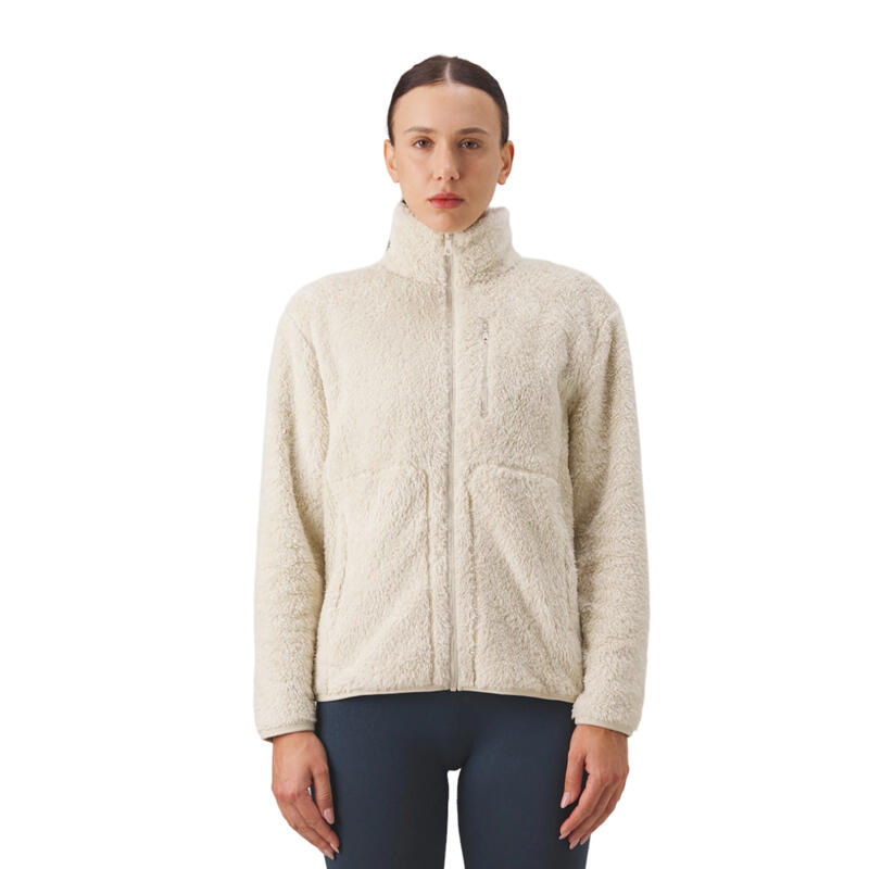 Blouson D'aviateur Femme (Beige)