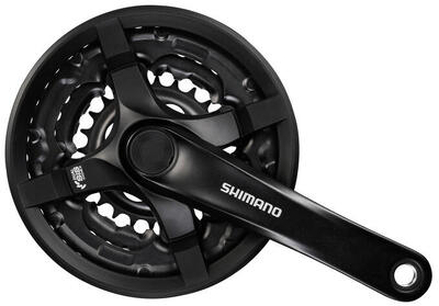 Shimano fc-ty501 crankstel triple 24-34-42 170mm