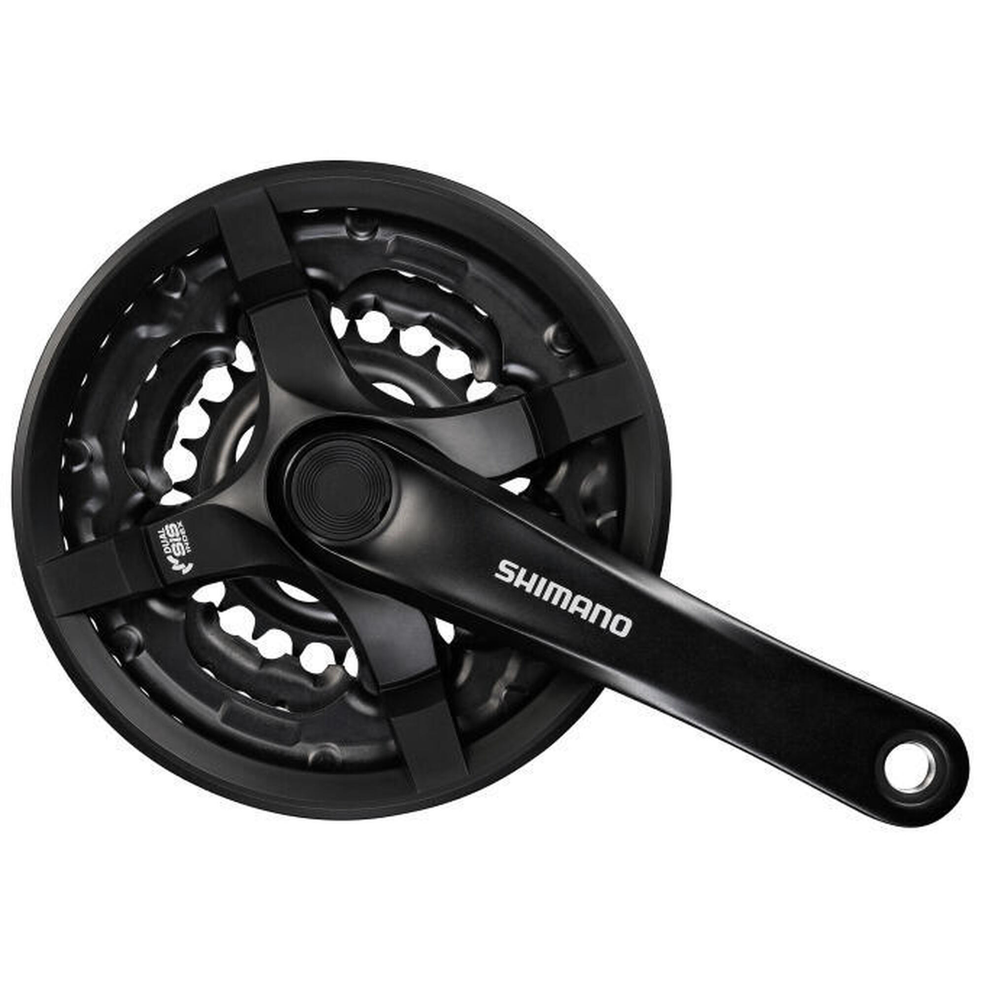 Shimano Crankstel 6/7/8 speed Tourney FC-TY501 met 170mm crankarm 48 x 38 x 28T