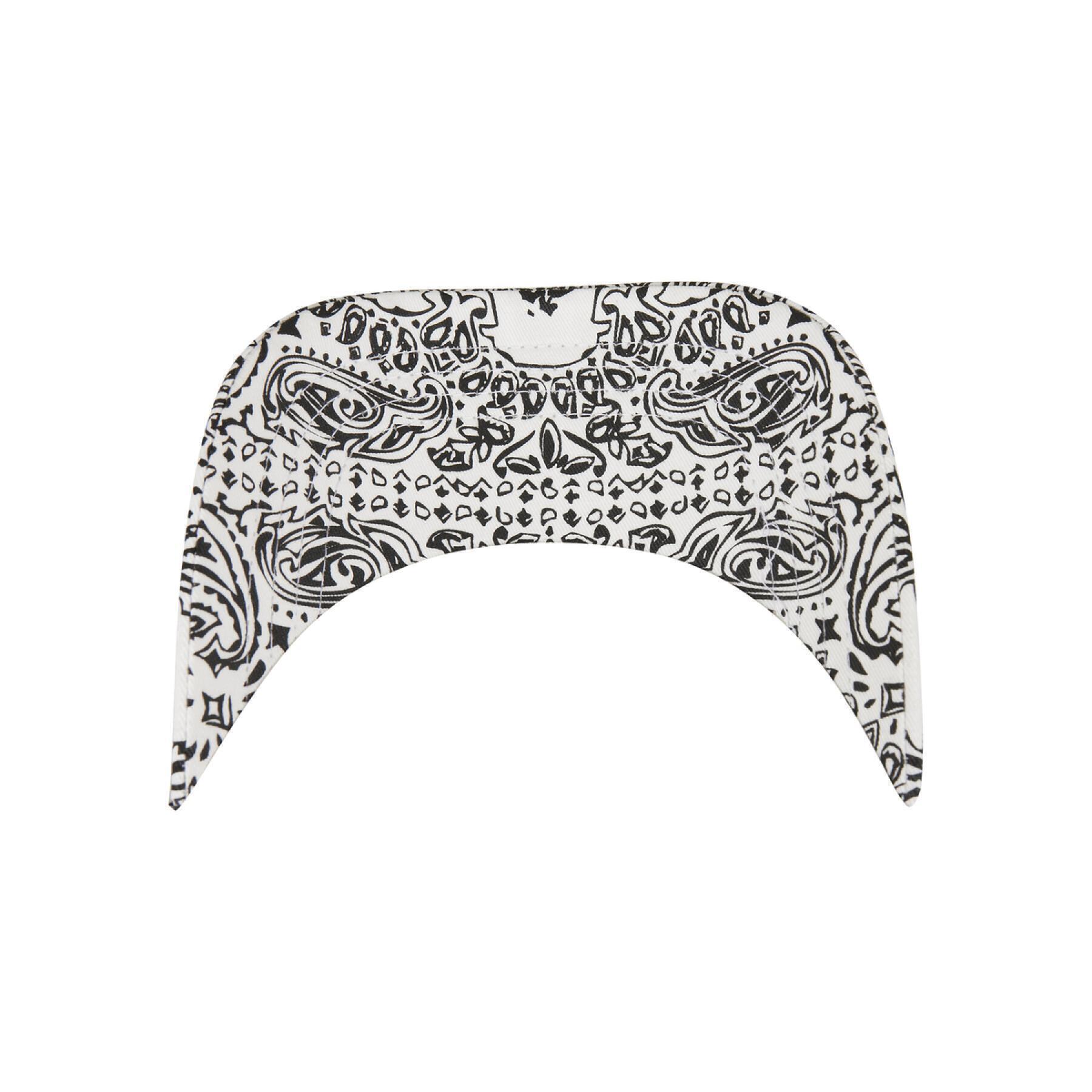 Bandana Visor (White/Black) 4/4