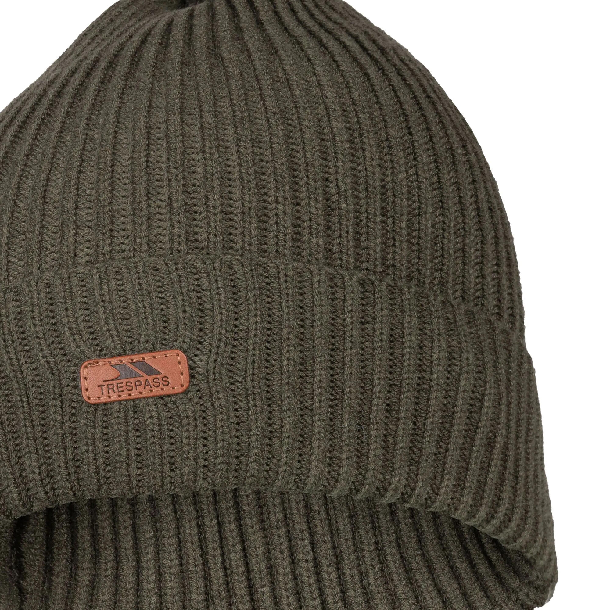 "Dornan" Mütze für HerrenDamen Unisex Damen und Herren Dunkelrot 2/3