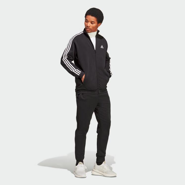 Tuta adidas basic -stripes french terry - ic 3/7