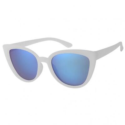 Dames zonnebril a60770 wit/blauw