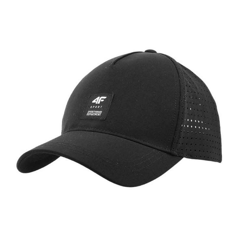 Heren Logo Baseball Cap (Diep zwart)