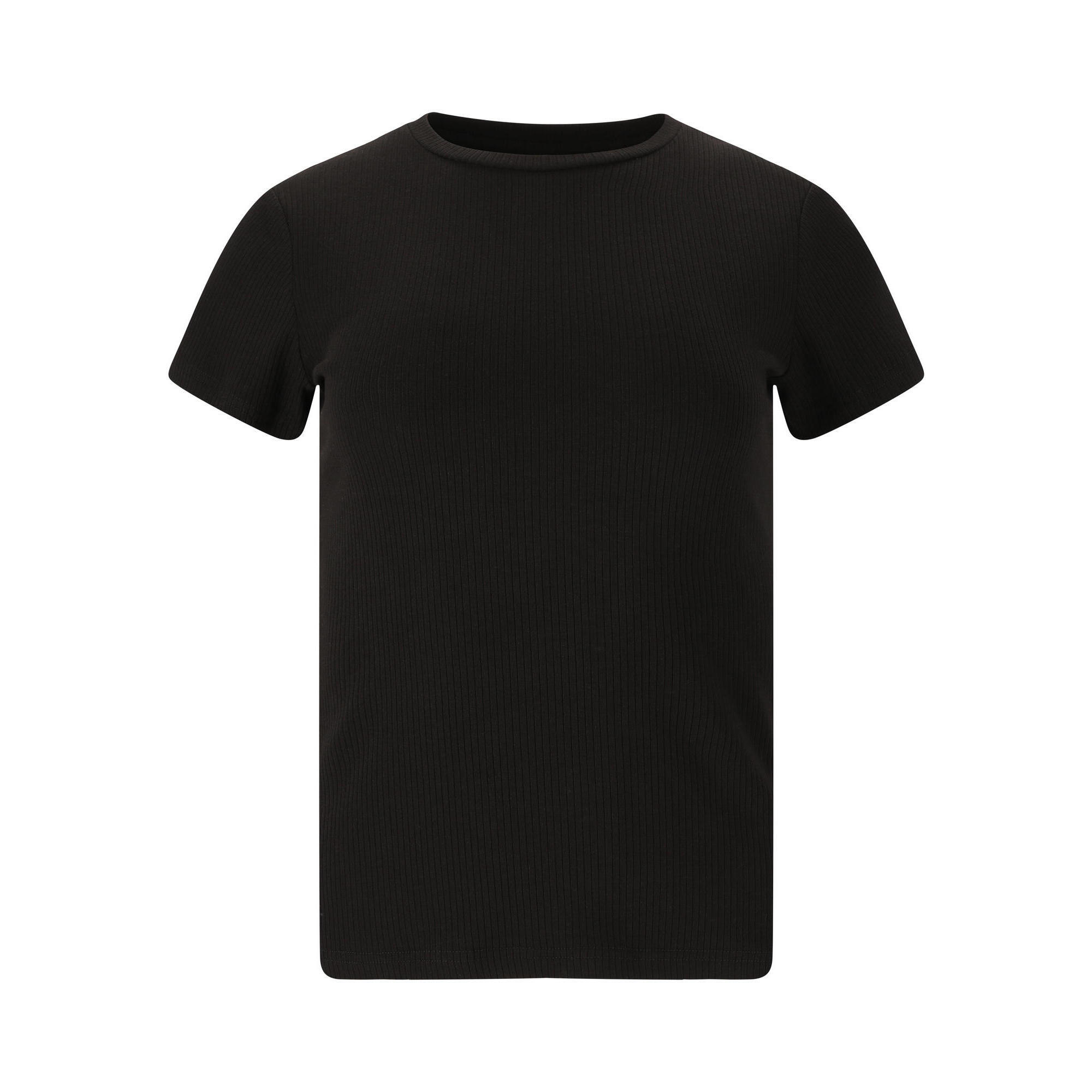 Athlecia - T-shirt Femme Athlecia Lankae - T-shirt Manches Courtes - Gris|noir - Decathlon