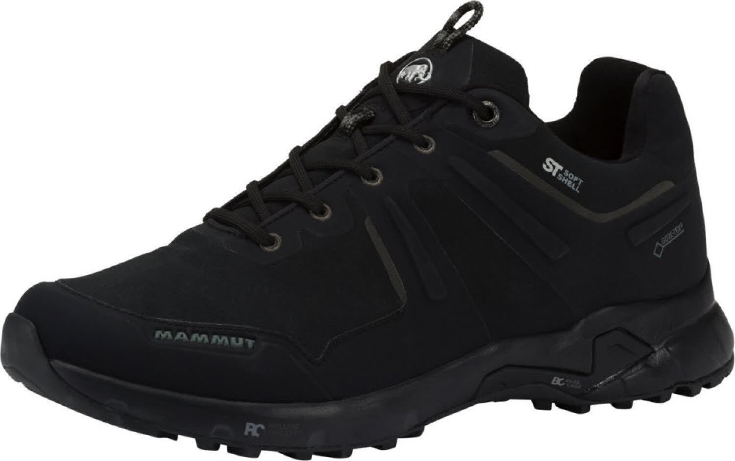 Chaussure randonnée homme Mammut Ultimate Pro Low GTX imperméable GORE‑TEX noir 1/2