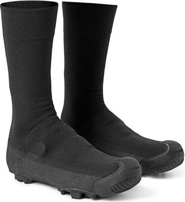 Wasserdichte Überschuhe Gravel Größe L - Explorer Schwarz