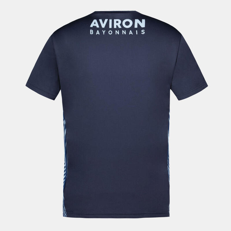 Marine Trainings-t-shirt Aviron Bayonnais Le Coq Sportif