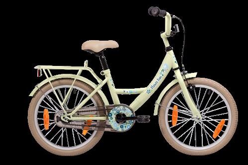BIKEFUN Bike fun 18 inch meisjesfiets flower fun licht groen
