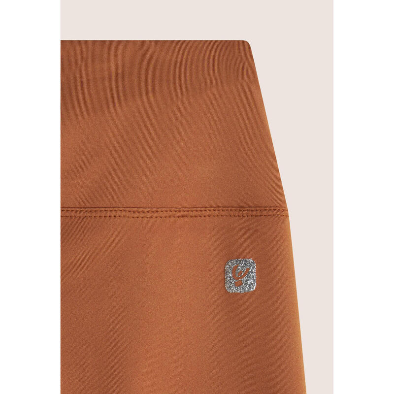 Legging de sport corsaire à taille haute en tissu technique