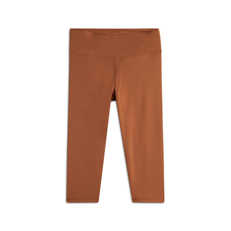 Legging de sport corsaire à taille haute en tissu technique