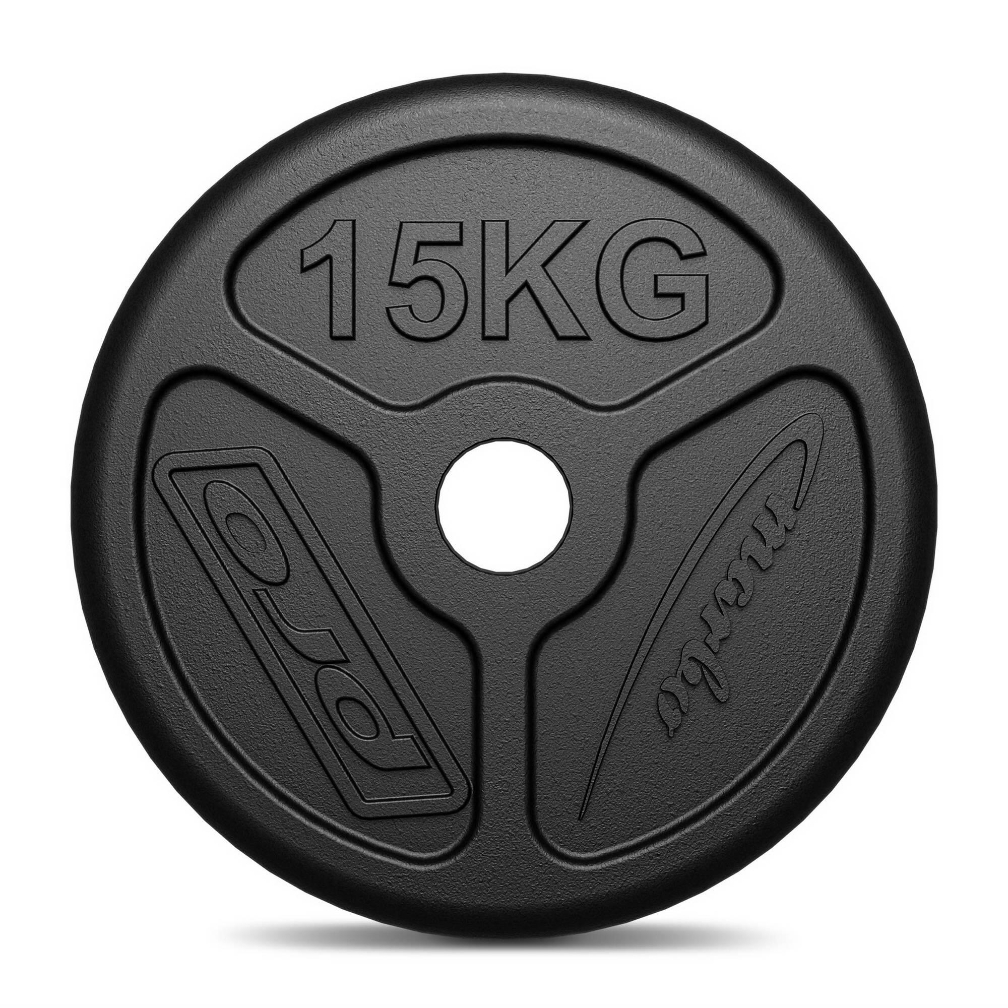 Obciążenie olimpijskie żeliwne 15kg Marbo Sport 3/4