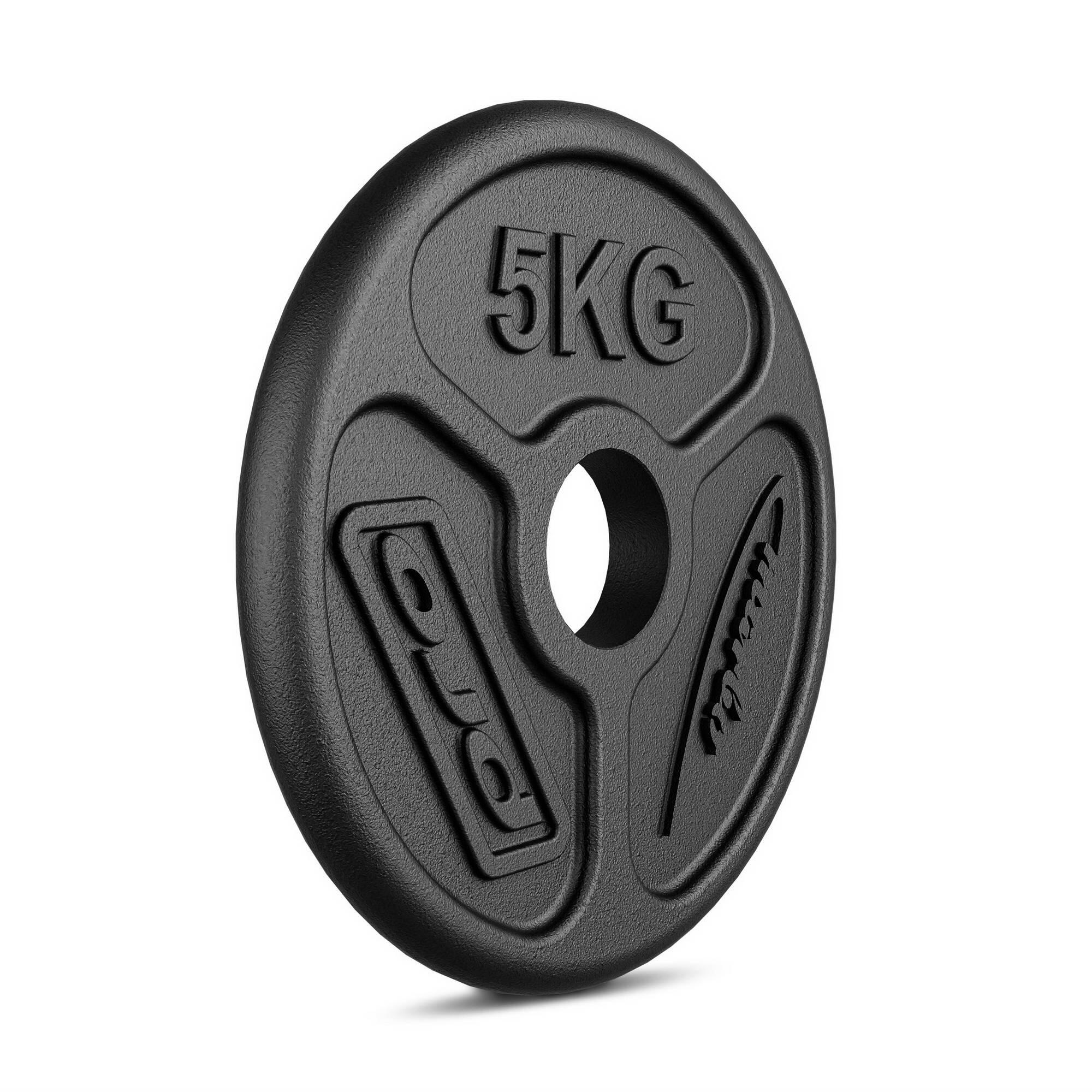 Obciążenie olimpijskie żeliwne 5kg Marbo Sport 4/4