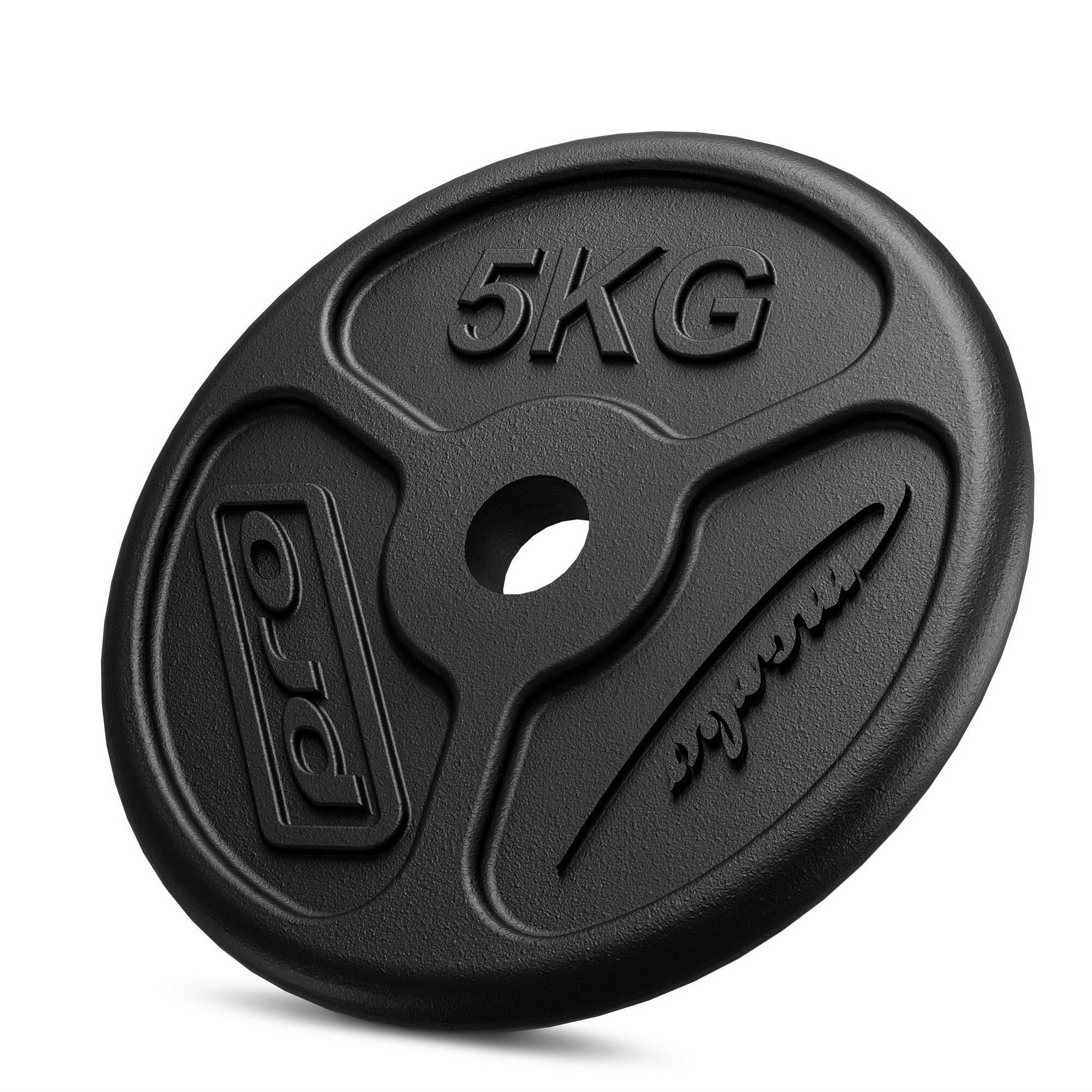Set di pesi in ghisa SLIM con foro ø31 mm Marbo Sport 30 kg 2/3