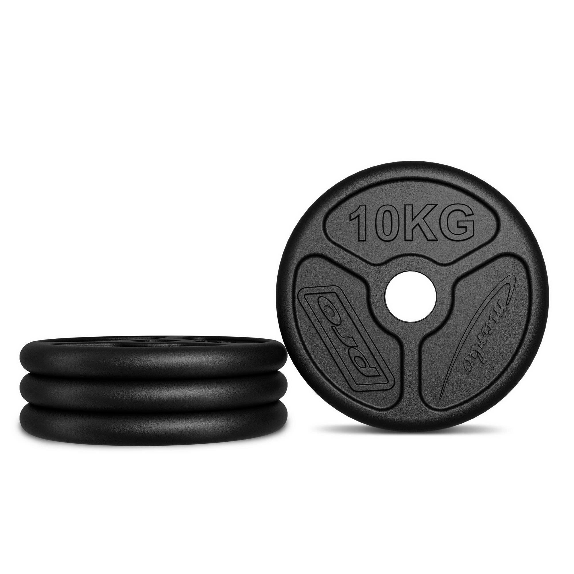 Set di pesi Olimpico in Ghisa con foro ø51 mm Marbo Sport 30 kg 3/3