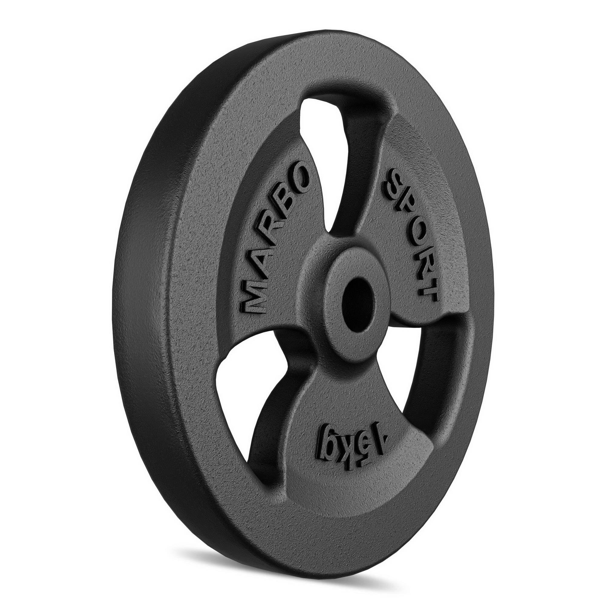 Obciążenie żeliwne Kierownica 15kg Marbo Sport 3/4