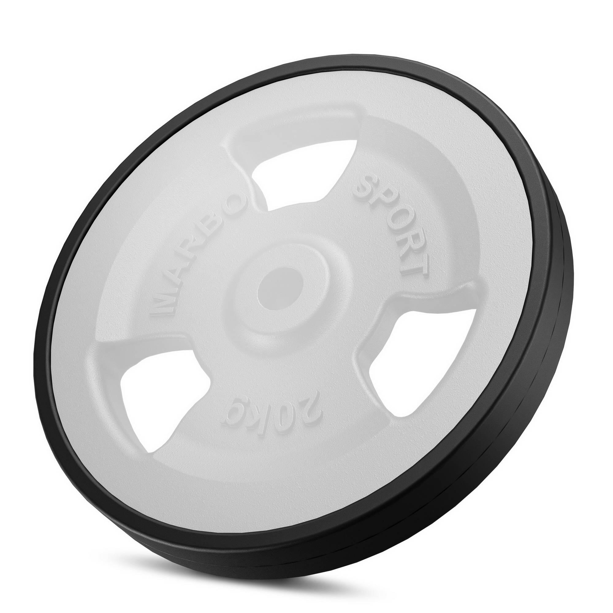 Set pesi in ghisa gommati Tri-Grip 60 kg 3/3