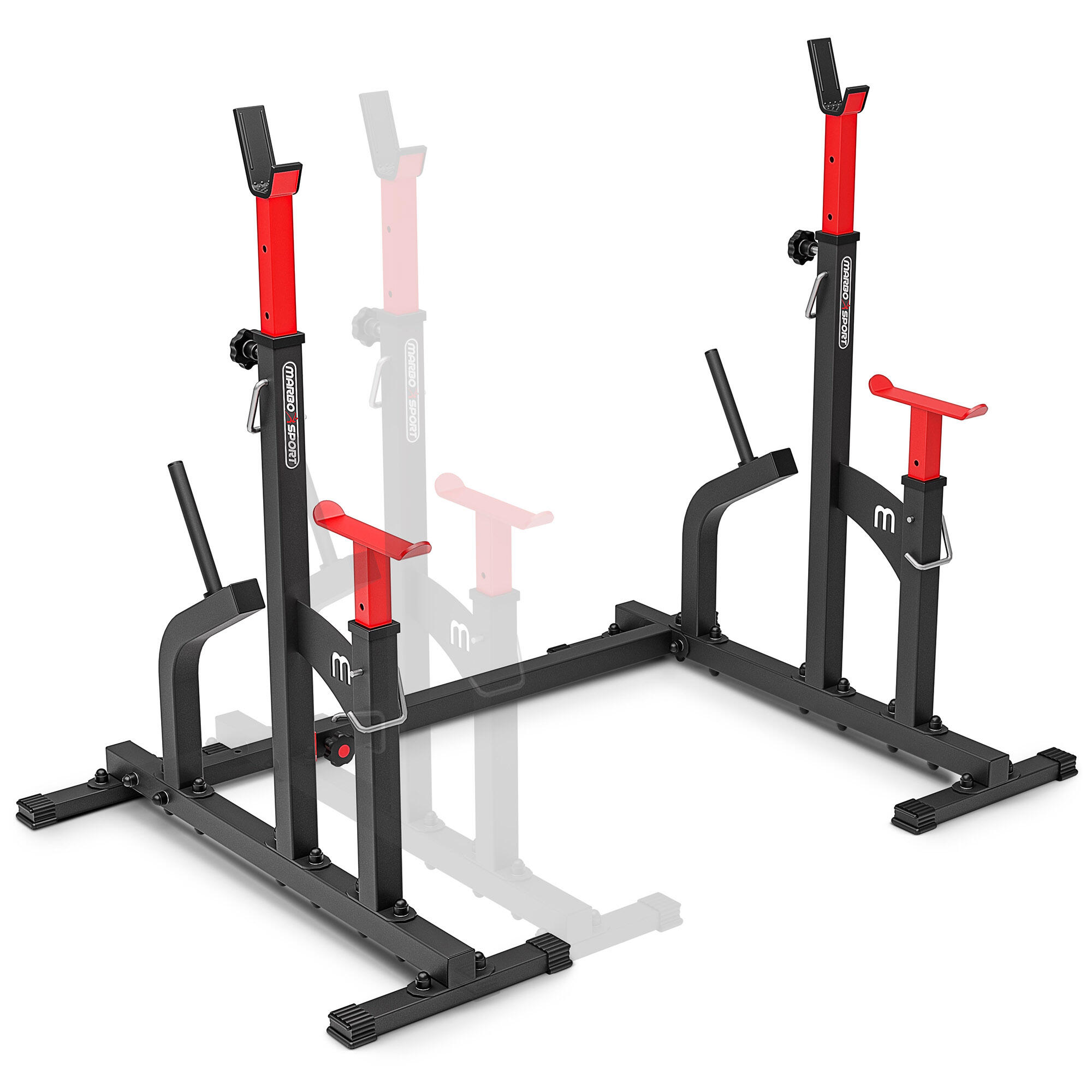 Supports pour barres reliés avec système de protection 3/5