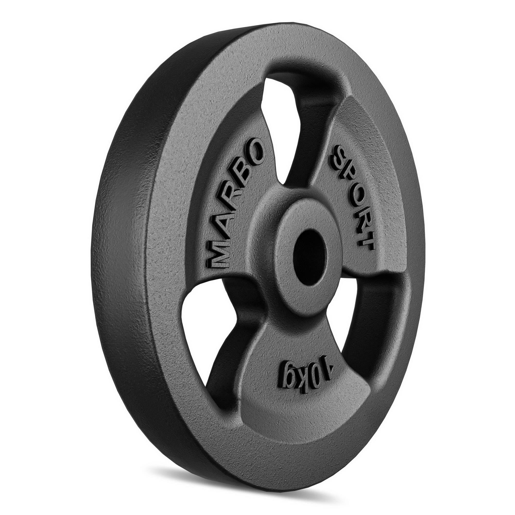 Obciążenie żeliwne Kierownica 10kg Marbo Sport 3/4