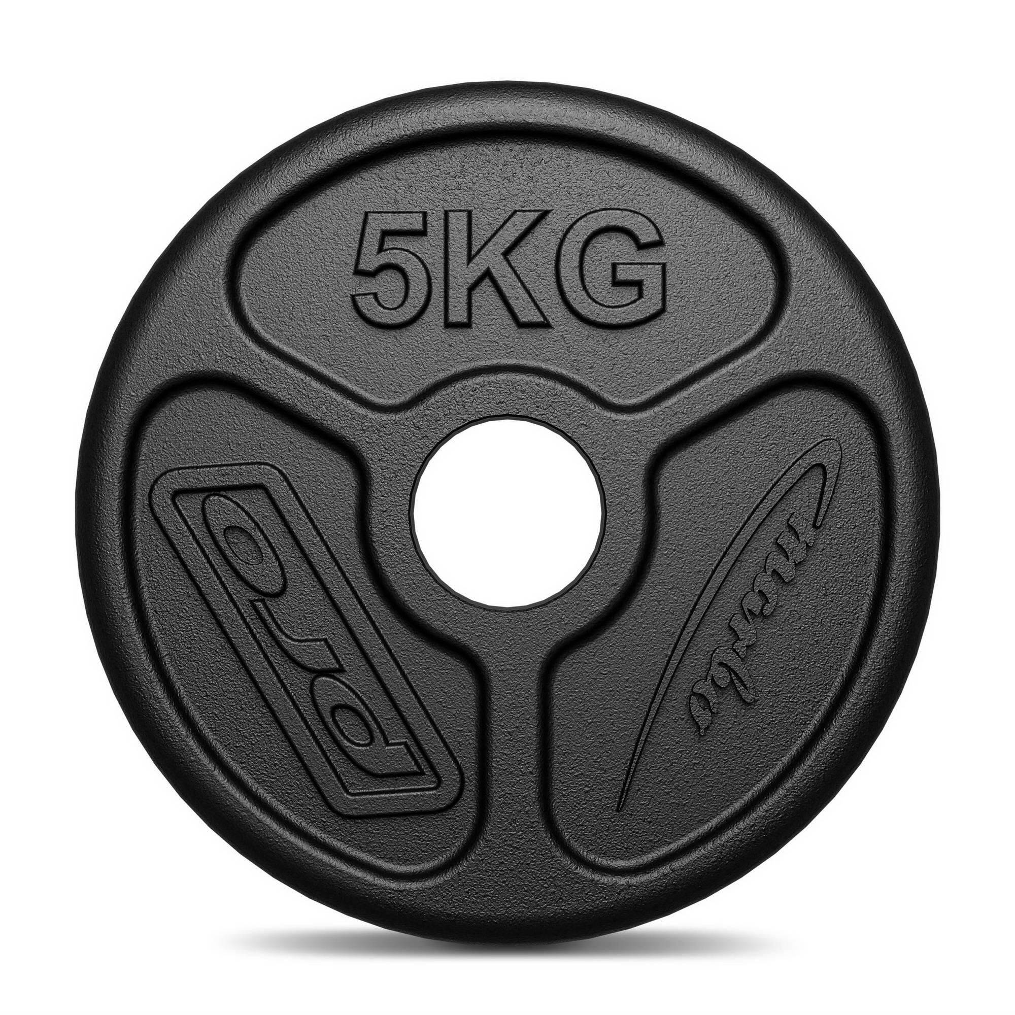 Obciążenie olimpijskie żeliwne 5kg Marbo Sport 3/4