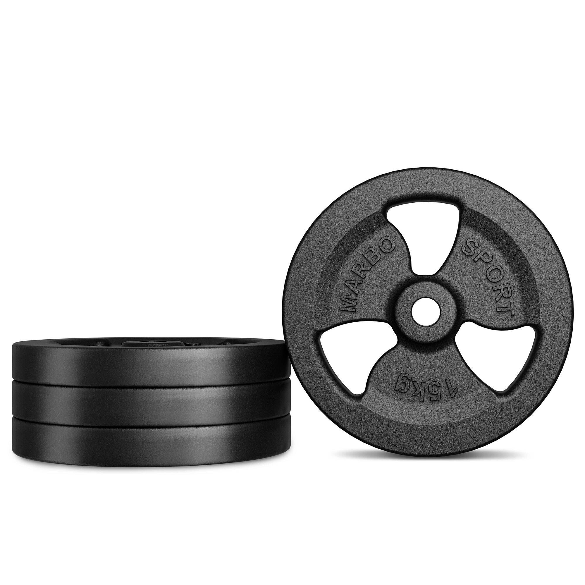 Obciążenie żeliwne Kierownica 15kg Marbo Sport 2/4