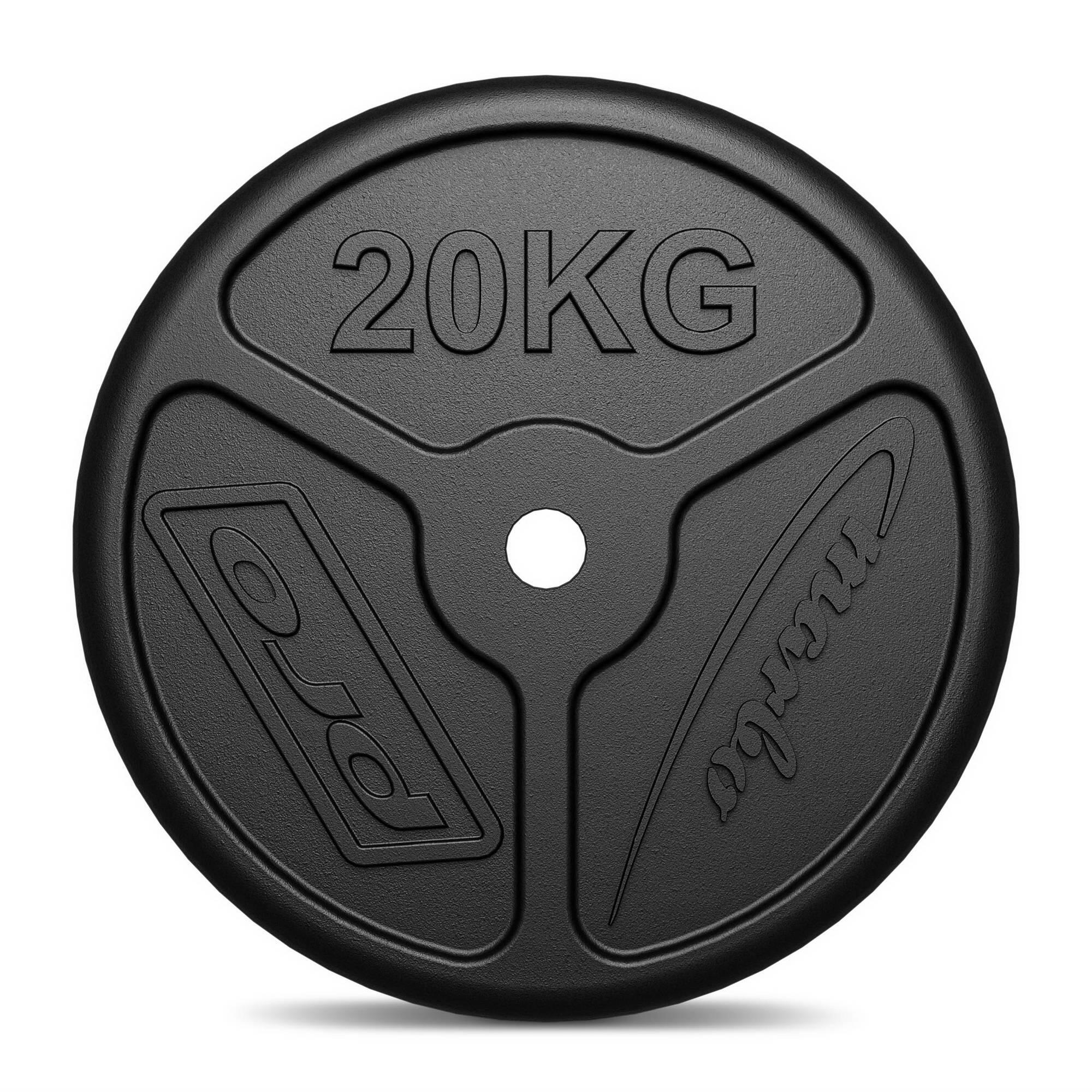 Obciążenie żeliwne SLIM 20kg Marbo Sport 3/4