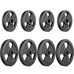 Ensemble de poids en fonte Tri-grip ø31 mm Marbo Sport 30 kg