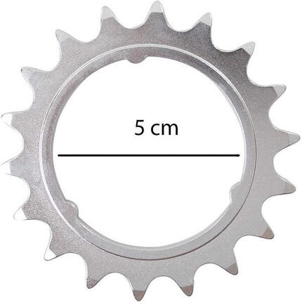 Zębatka Sturmey Archer 18 zębów 3/32 do piasty C50 5-biegowej