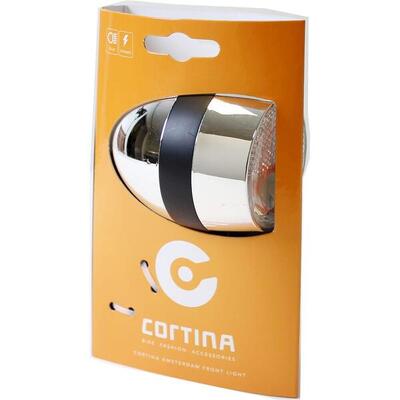 Cortina Scheinwerfer Amsterdam Dynamo Chrom Schwarz