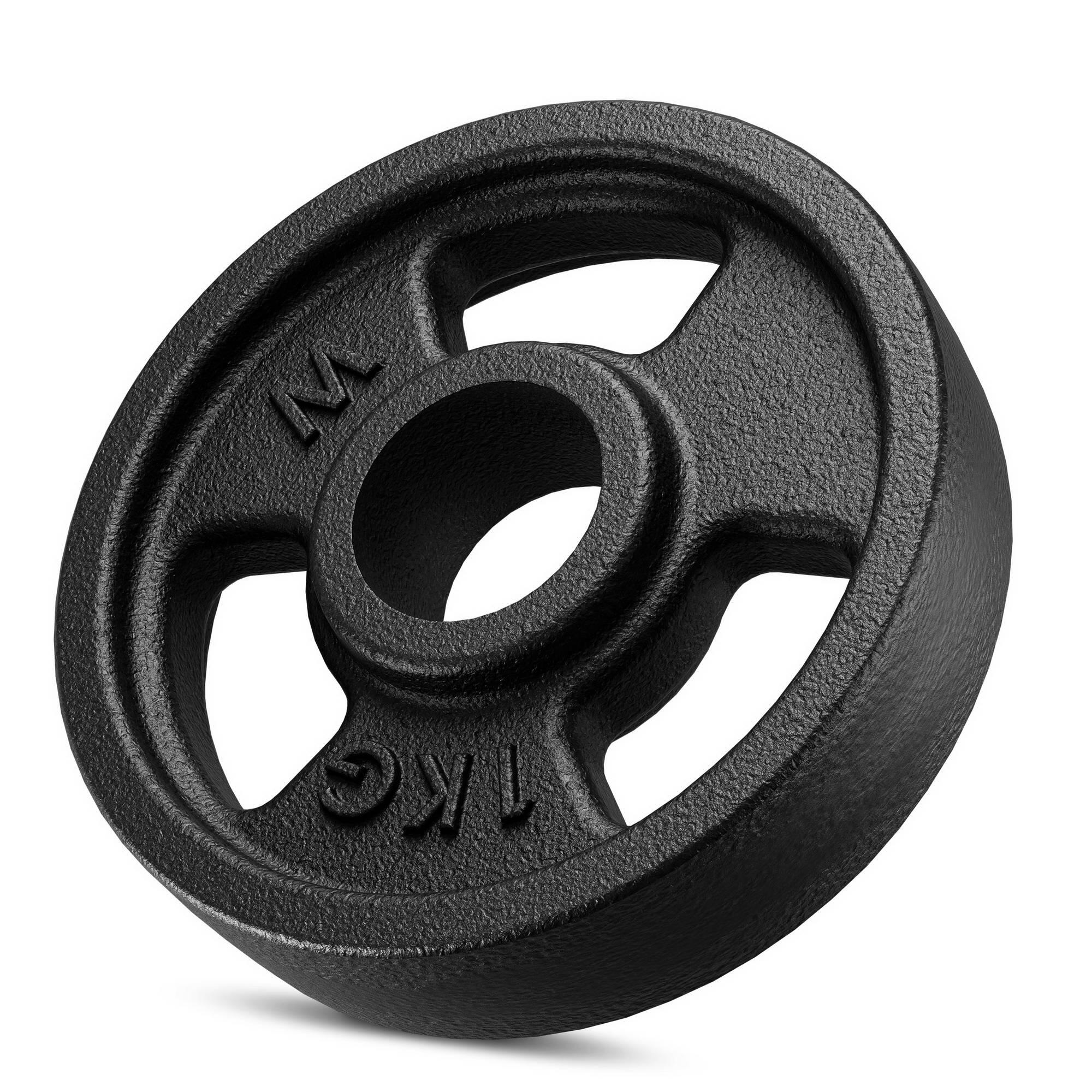 Tri-grip halterschijven van gietijzer ø31 mm Marbo Sport 29 kg 3/6