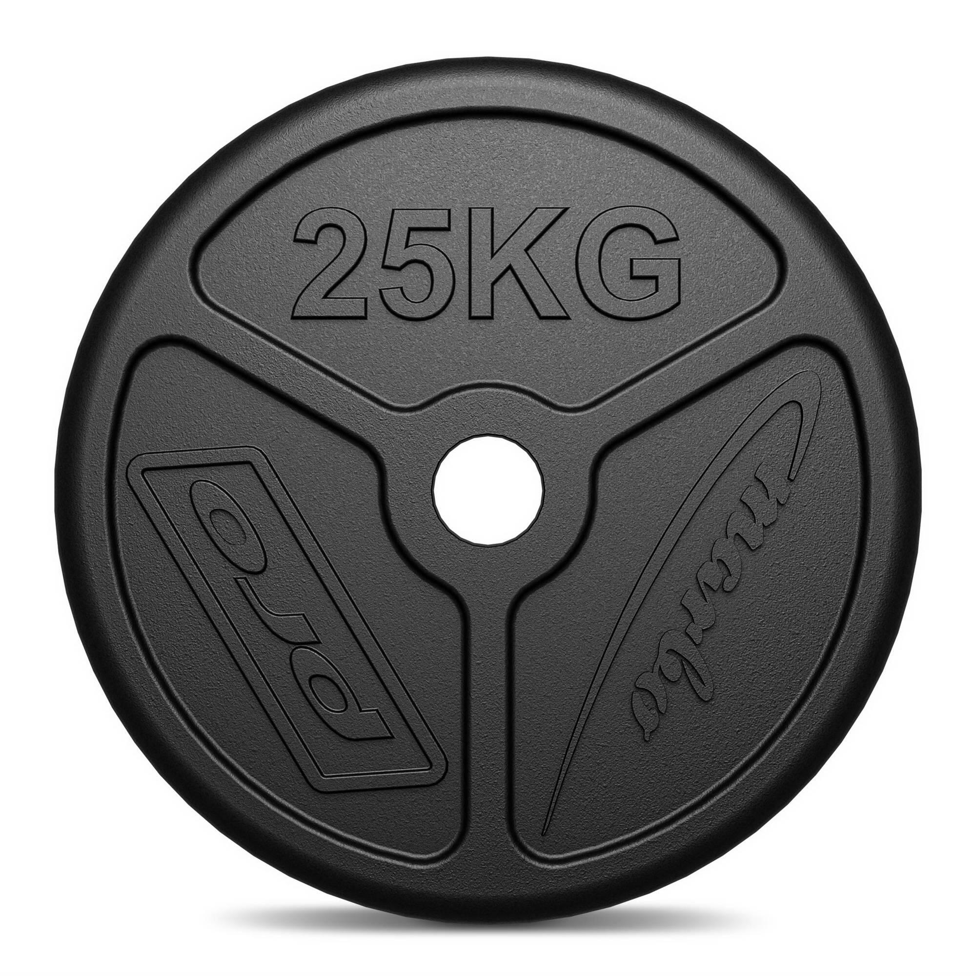 Obciążenie olimpijskie żeliwne 25kg Marbo Sport 3/4
