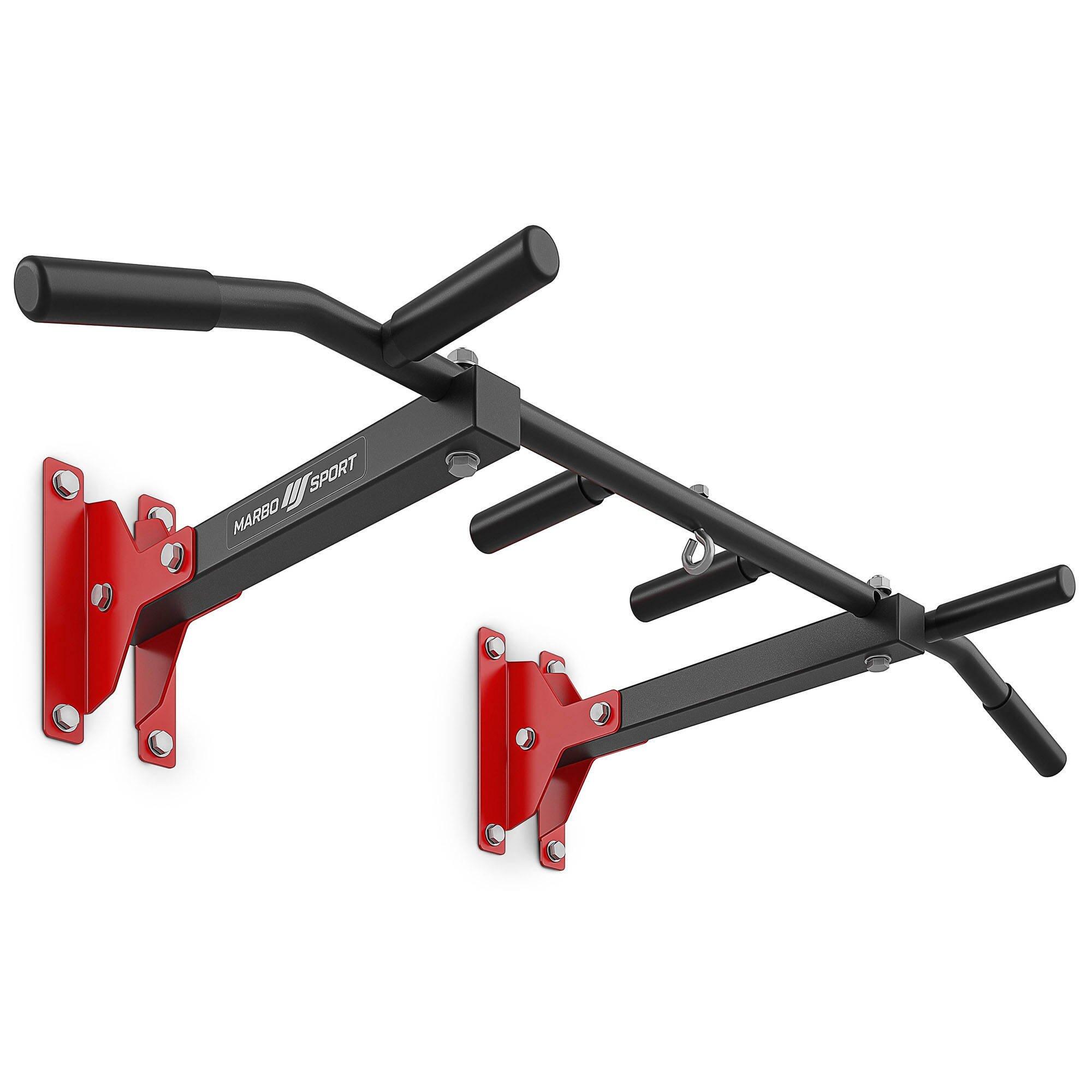 Universele optrekstang voor wand- of plafondmontage met bokszakhouder 2/5