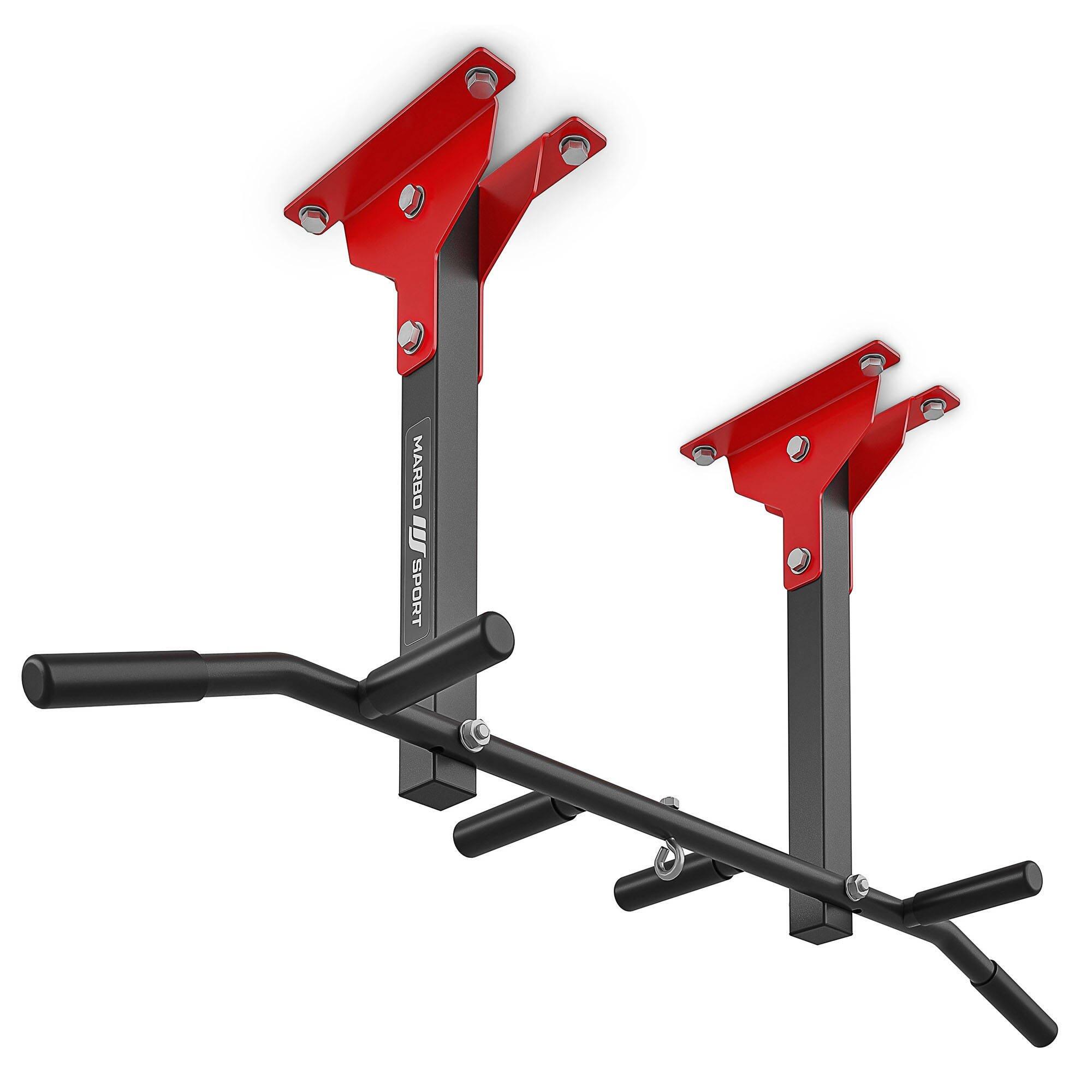 Universele optrekstang voor wand- of plafondmontage met bokszakhouder 4/5