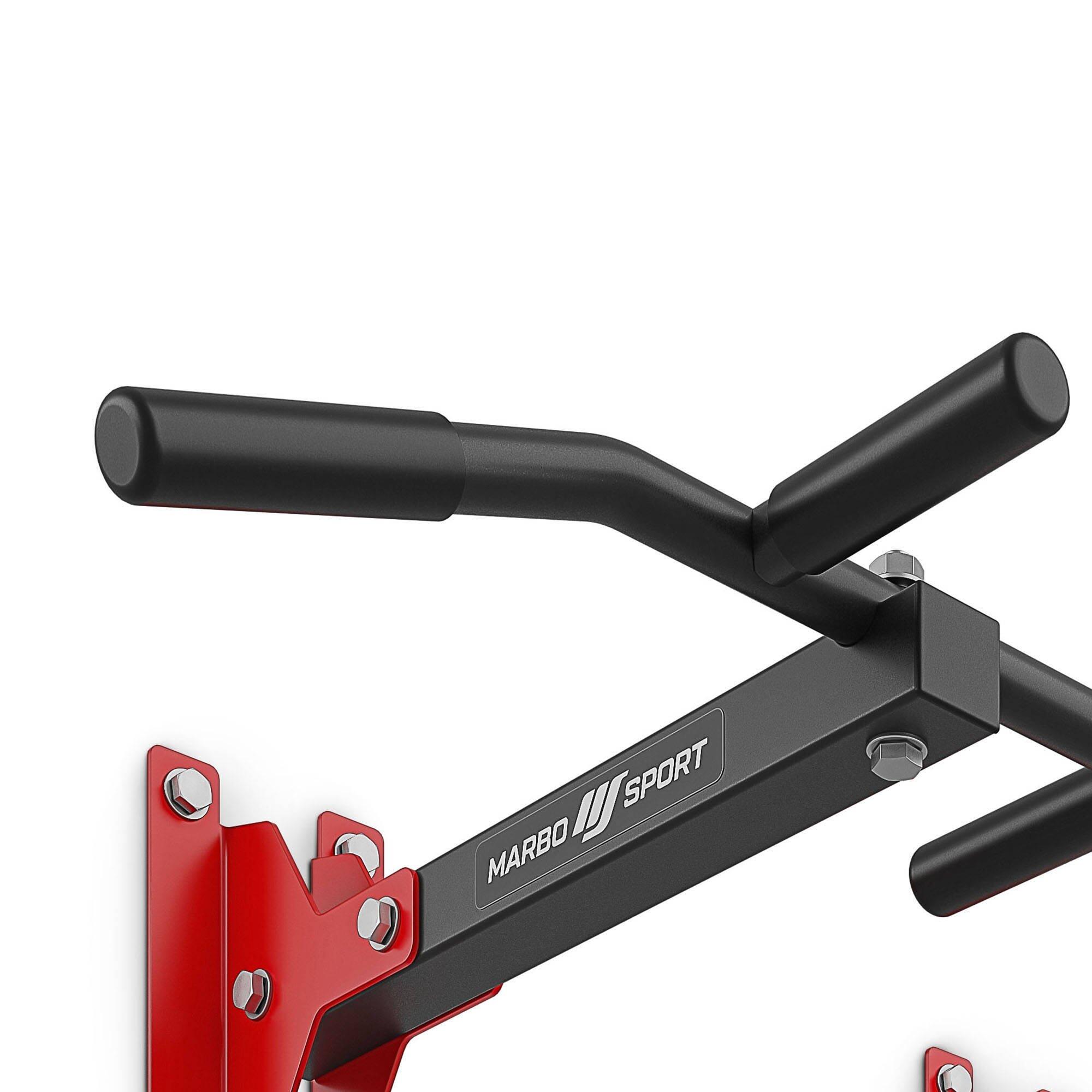 Universele optrekstang voor wand- of plafondmontage met bokszakhouder 3/5