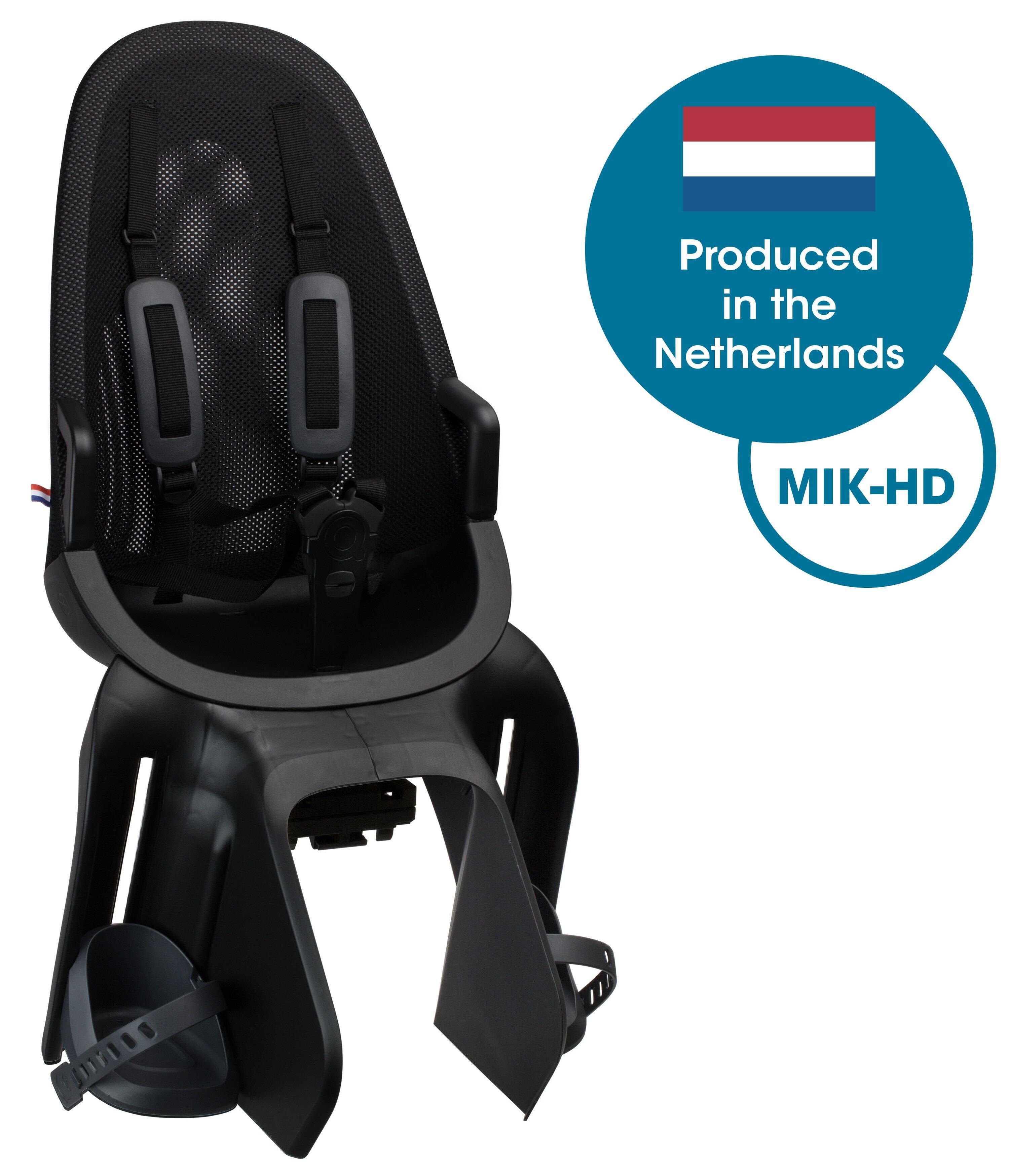 Qibbel Air MIK‑HD seggiolino posteriore per bambini ultraleggero nero. 2/3