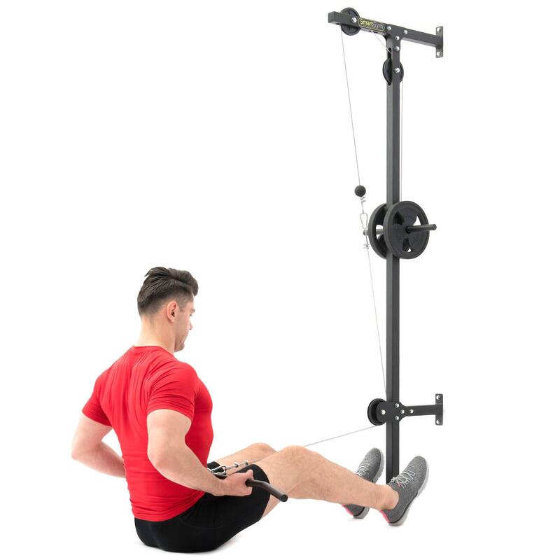 Montaj pe perete lat pulldown