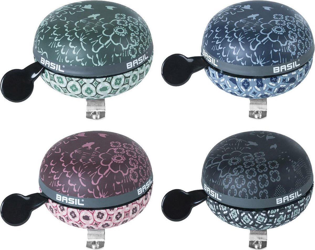 Basil Big Bell Boheme lot de 4 sonnettes vélo Ding Dong 80 mm 2/3