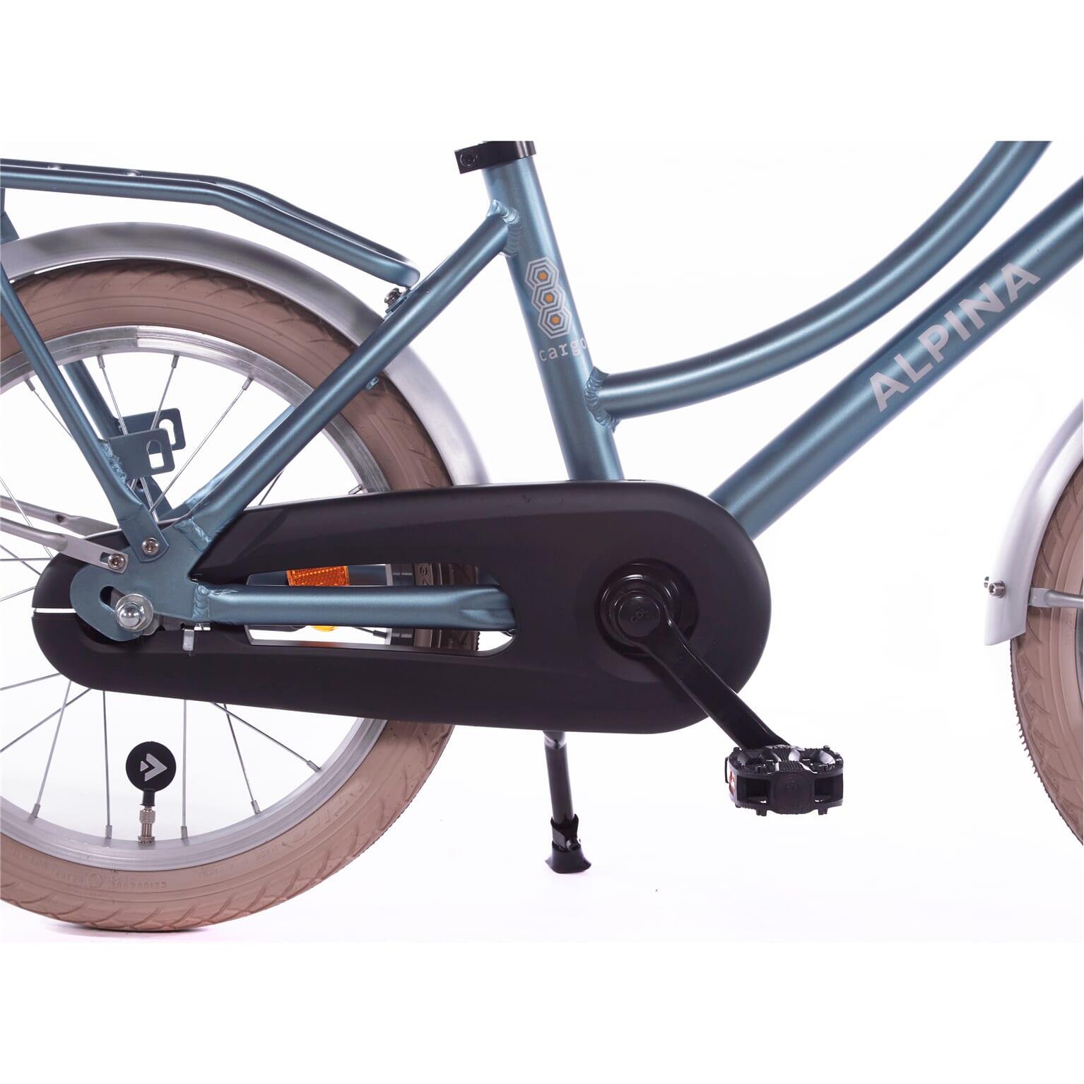 Alpina Cargo M16 16" Bicicleta para menina Azul aço mate 2/5