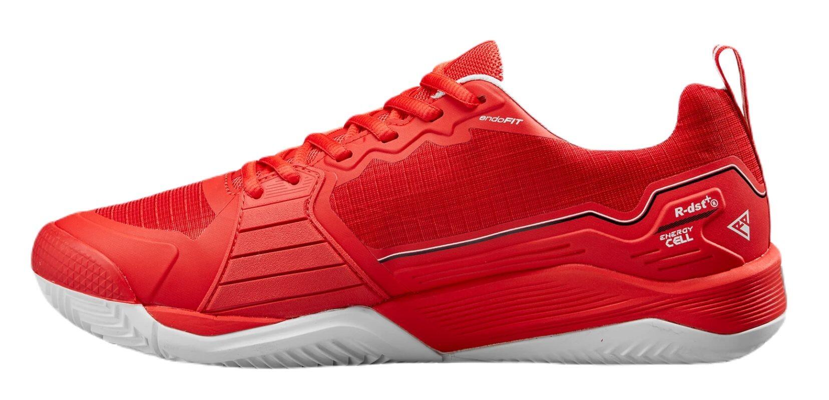Zapatillas Wilson Rush Pro 4.5 Clay Rojo Blanco -  - 42 3/6
