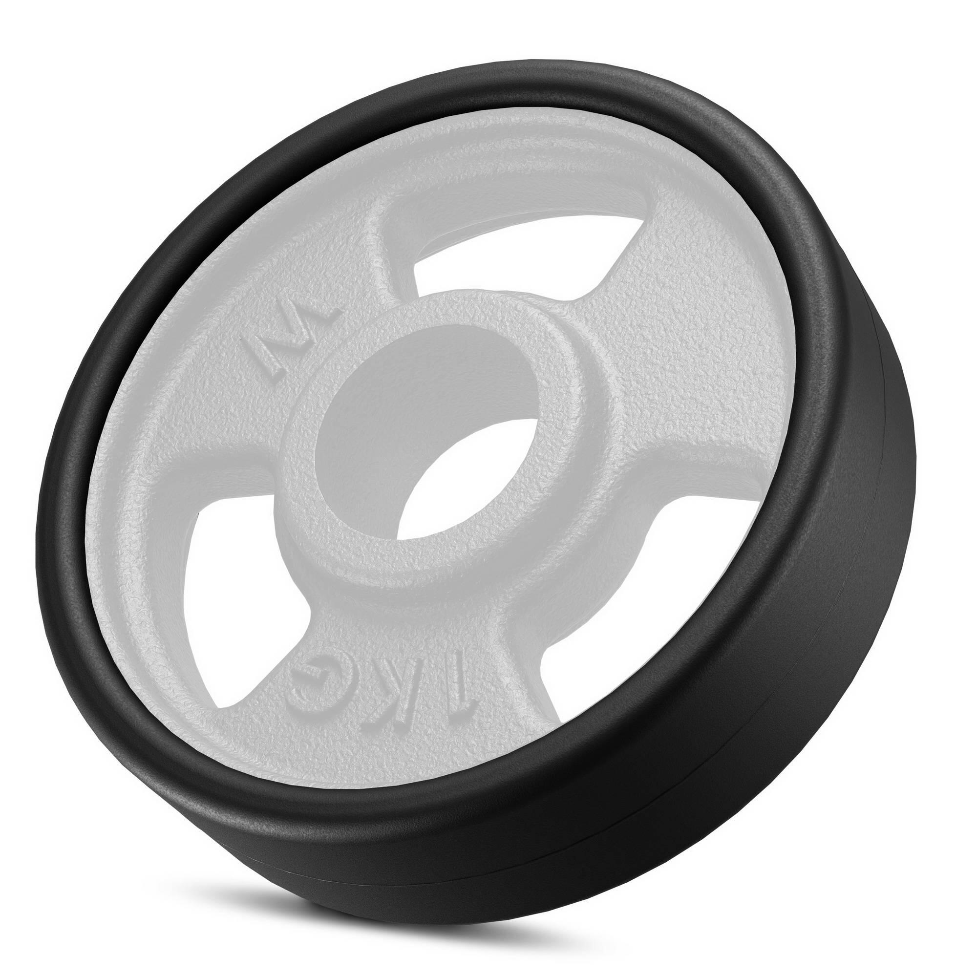 Obciążenie żeliwne gumowane 1kg Marbo Sport 5/5