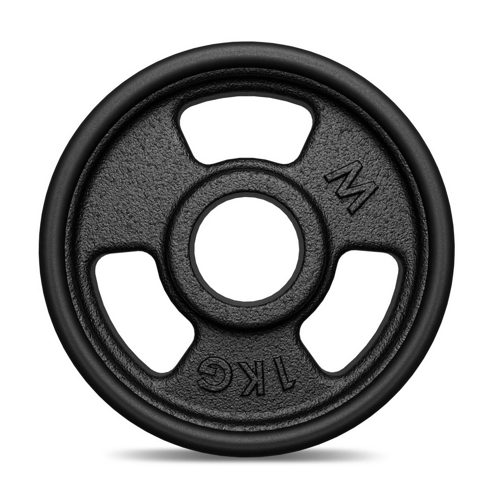 Obciążenie żeliwne gumowane 1kg Marbo Sport 3/5