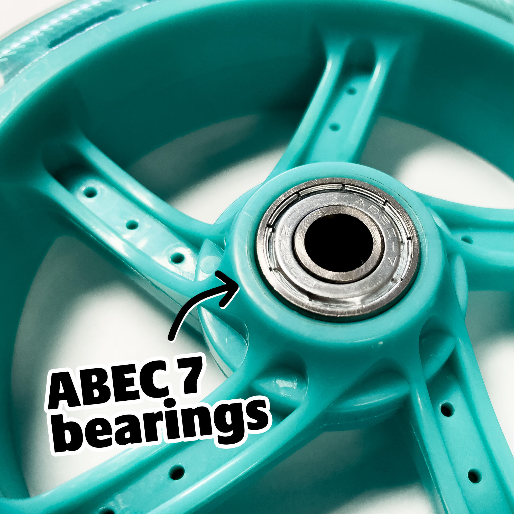 City Scooter Pro Wheels - ABEC 7 Bearings, Replacement Wheels 3/7