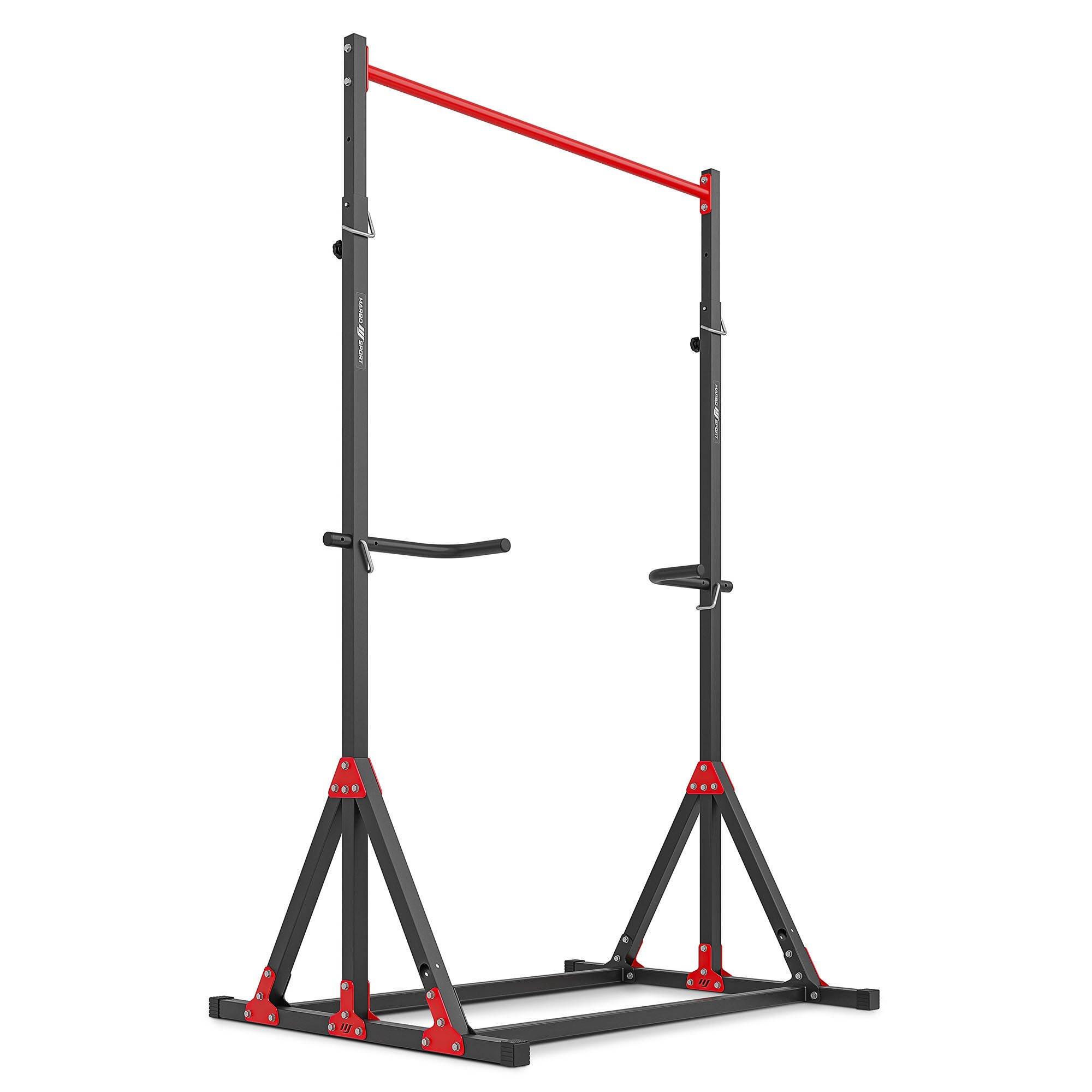 MARBO SPORT Stationaire optrekstang en dipstang
