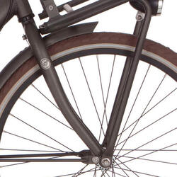 Fourche Cortina 26 U4 pour Filles en Noir Or Mat