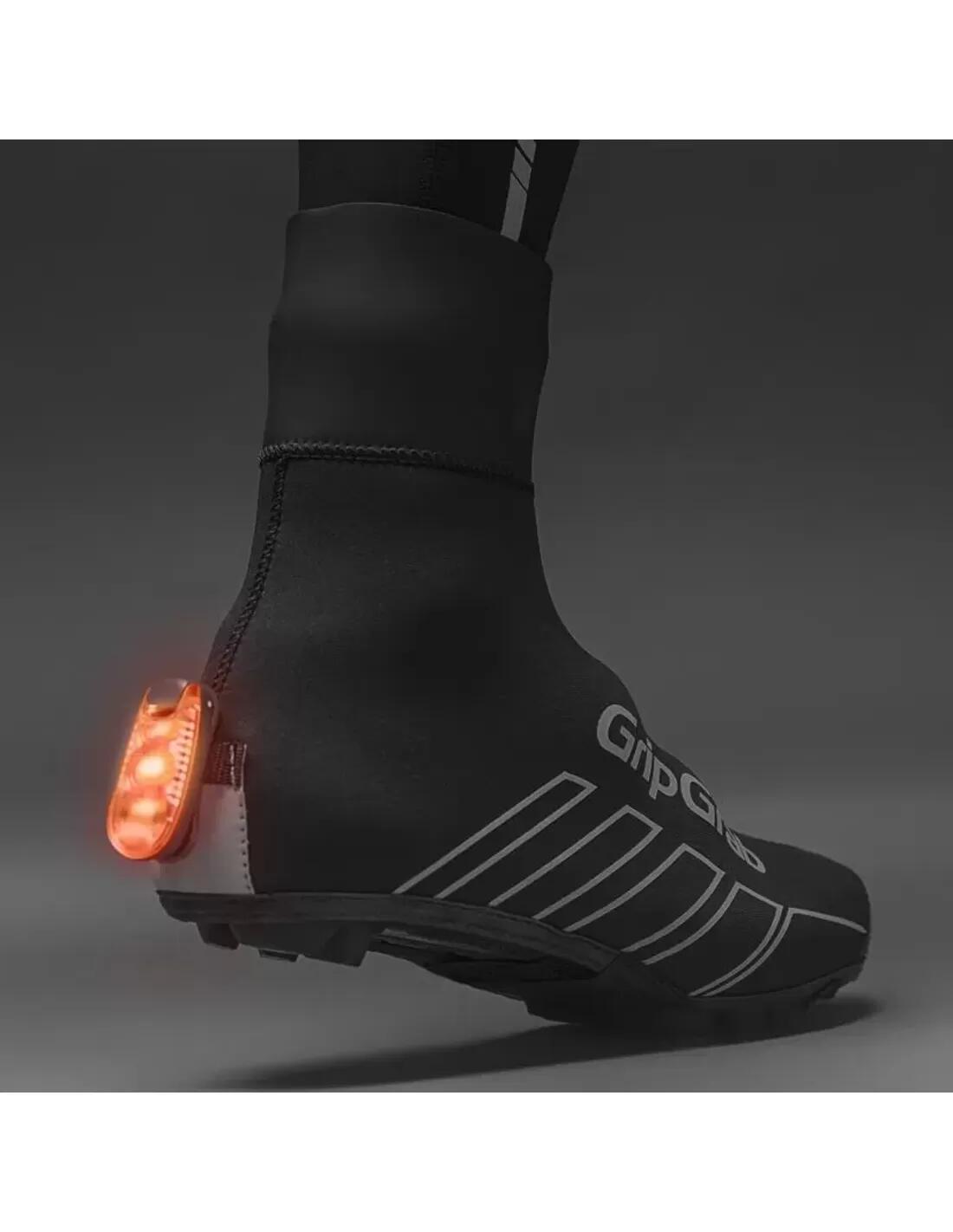 Couvre-chaussures Imperméables Hiver VTT Gravel Taille M - RaceThermo X Noir 2/5